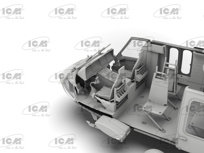 UH-60A Black Hawk
Defence Intelligence of Ukraine Scale 1:48 ICM48362 Plastic Model Helicopter Kit