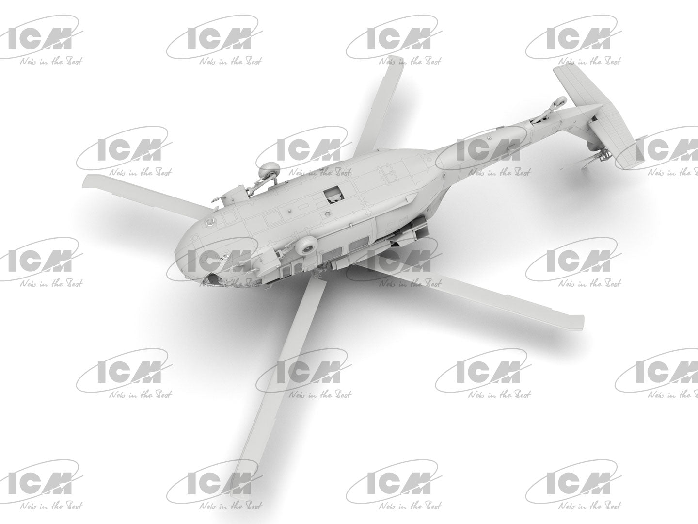 UH-60A Black Hawk
Defence Intelligence of Ukraine Scale 1:48 ICM48362 Plastic Model Helicopter Kit