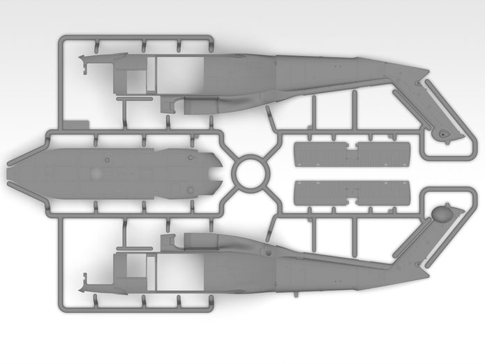 UH-60A Black Hawk
Defence Intelligence of Ukraine Scale 1:48 ICM48362 Plastic Model Helicopter Kit