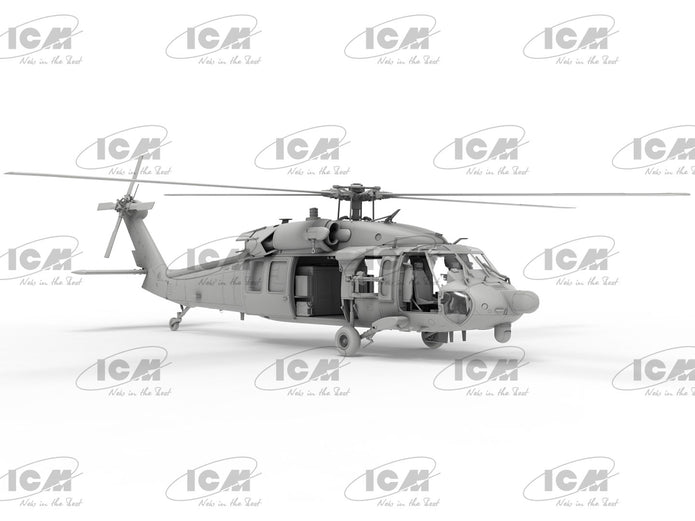 Black Hawk Down Operation Gothic Serpent Scale 1:48 ICM48363 Plastic Model Helicopter Kit