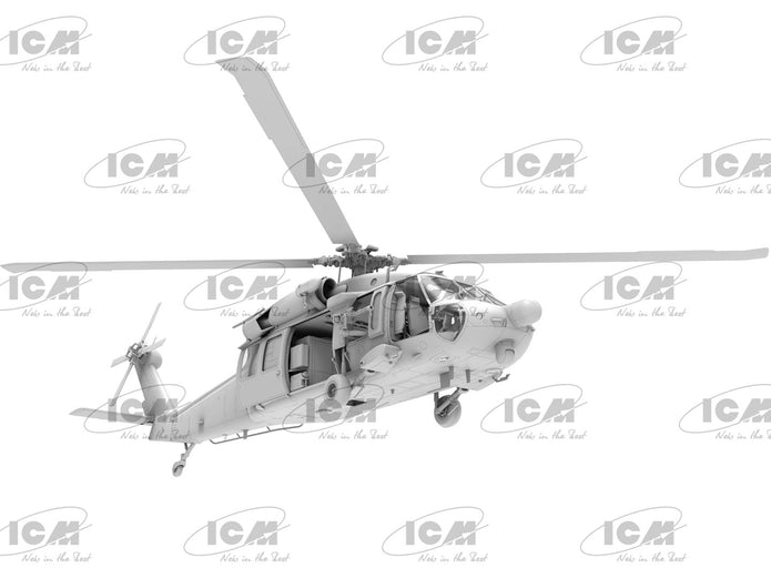 Black Hawk Down Operation Gothic Serpent Scale 1:48 ICM48363 Plastic Model Helicopter Kit