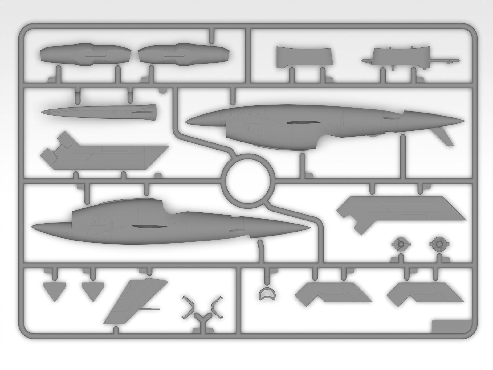 US Aerial Target Drones - Plastic Model Kit. Scale 1:48 ICM 48399