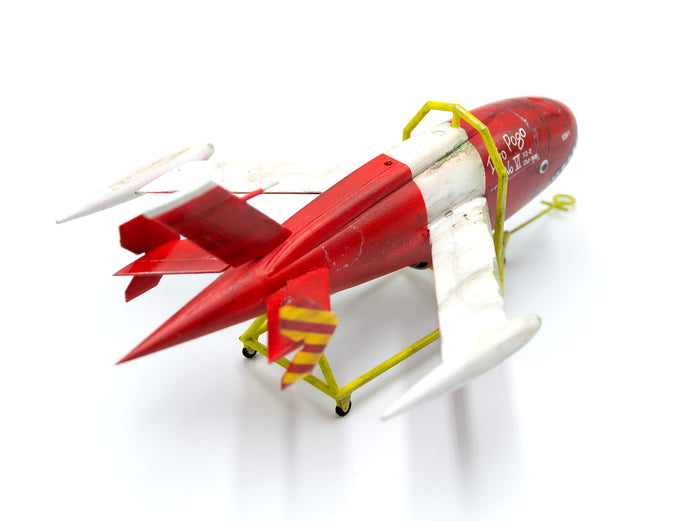 ICM 48400 Plastic model kit 1:48 KDA-1 (Q-2A) Firebee with trailer kits model