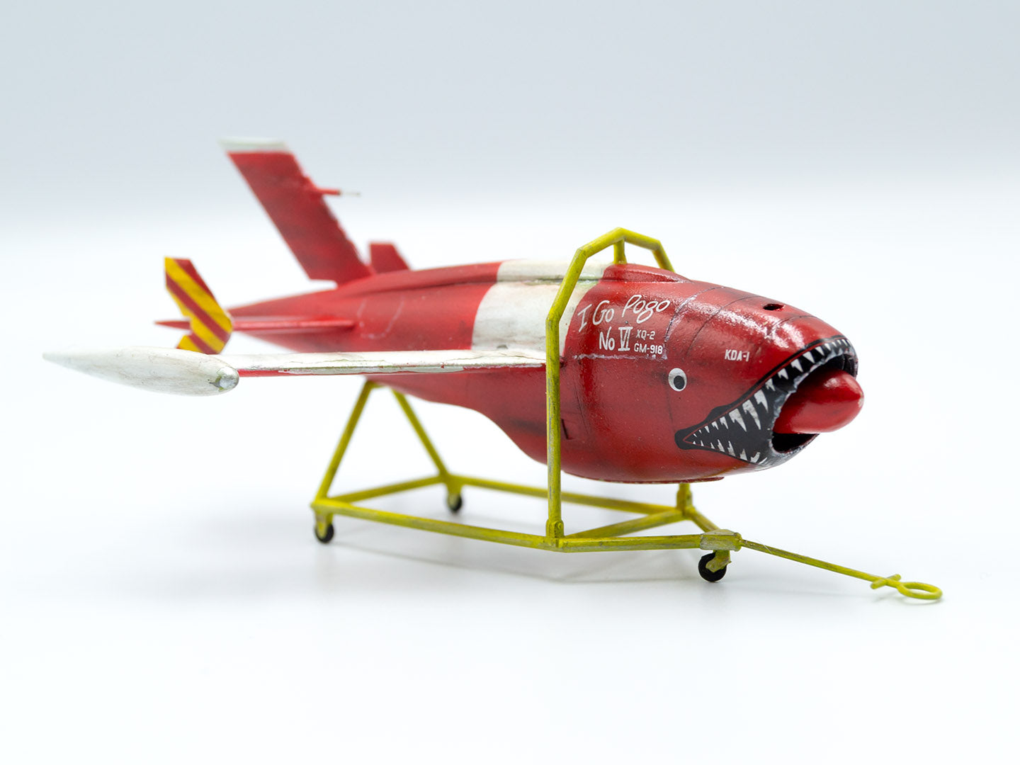 ICM 48400 Plastic model kit 1:48 KDA-1 (Q-2A) Firebee with trailer kits model