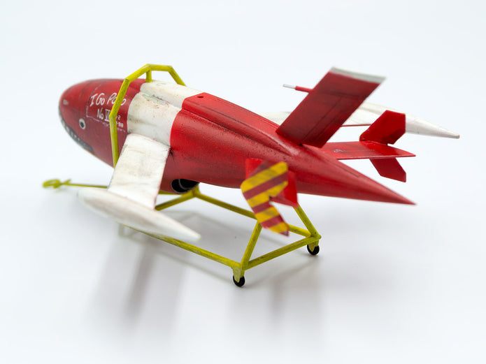 ICM 48400 Plastic model kit 1:48 KDA-1 (Q-2A) Firebee with trailer kits model
