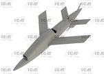 ICM 48401 Plastic model kit Scale 1:48 BQM-34A (Q-2C) Firebee with trailer