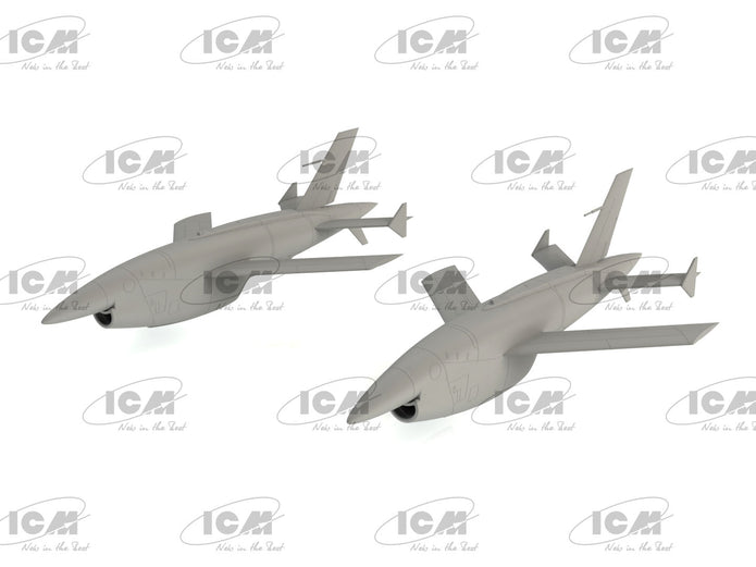ICM 48403 Plastic model Scale 1:48 Q-2C (BQM-34A) Firebee, US Drone kits model