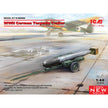 ICM48404 Plastic model Scale 1:48 WWII German Torpedo Trailer plastic kit models