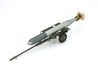 ICM48404 Plastic model Scale 1:48 WWII German Torpedo Trailer plastic kit models