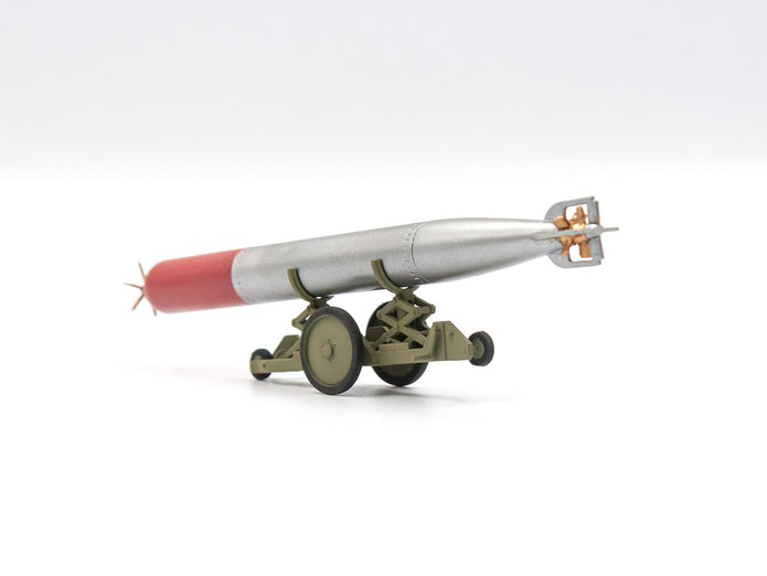 ICM 48405 Plastic model kit Scale 1:48 WWII British Torpedo Trailer models kits