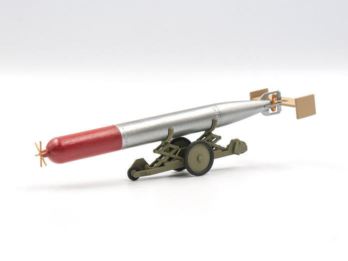 ICM 48405 Plastic model kit Scale 1:48 WWII British Torpedo Trailer models kits