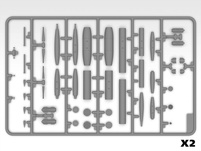 ICM 48406 Plastic model kit Scale 1:48 US Aviation Armament model kits plastic