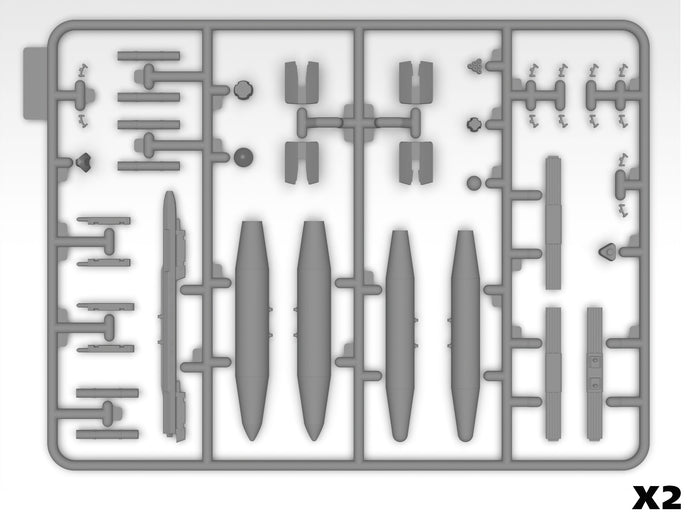 ICM 48406 Plastic model kit Scale 1:48 US Aviation Armament model kits plastic