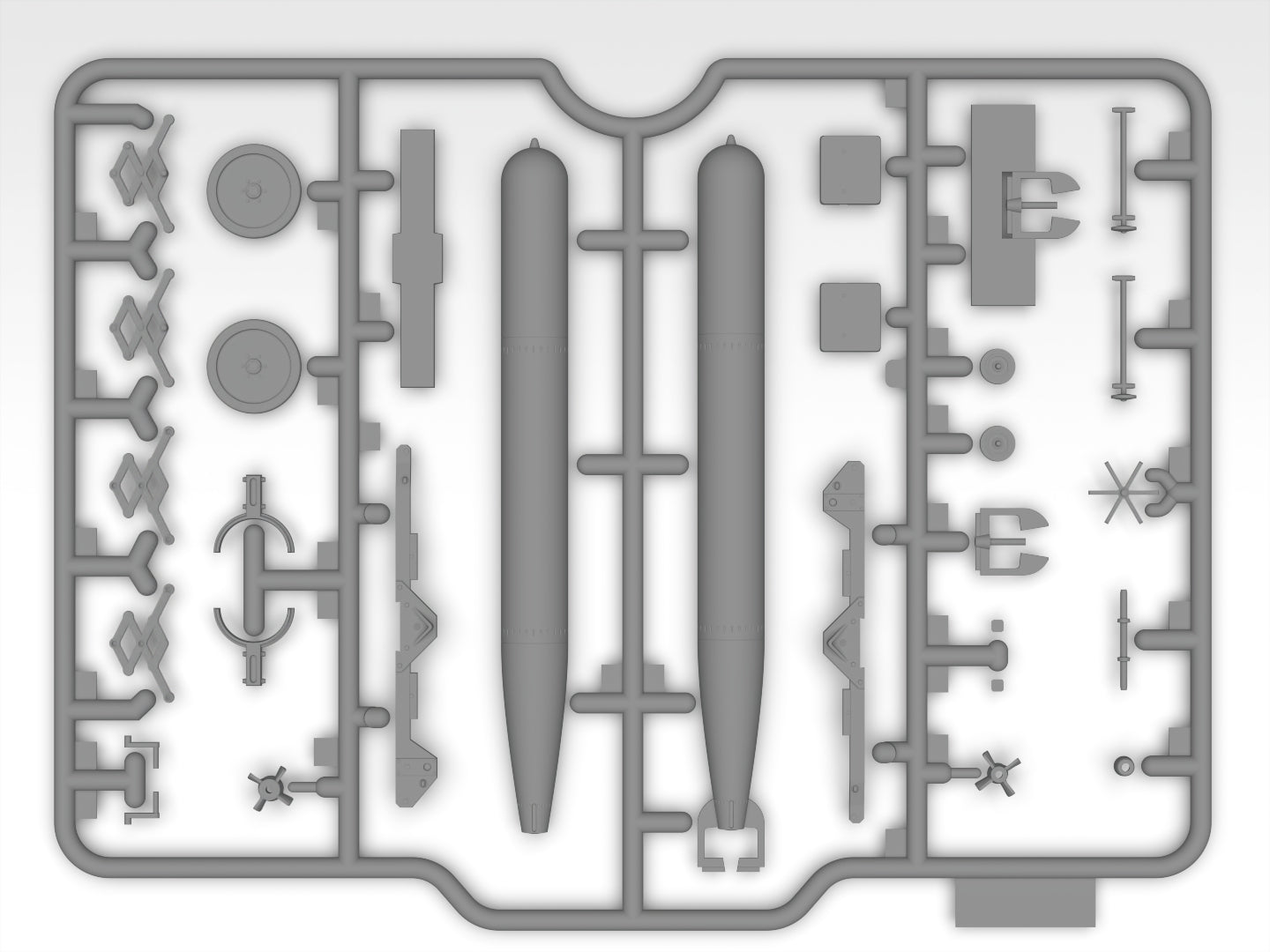 ICM 48407 Plastic model figures kit Scale 1:48 WWII British Aircraft Armament