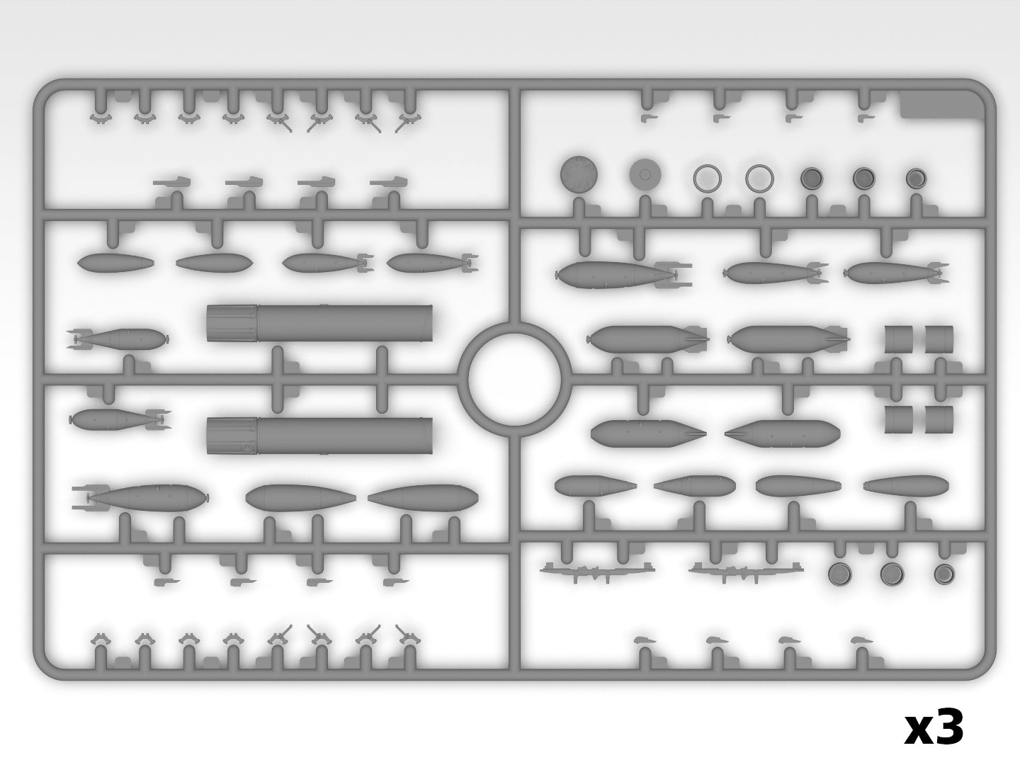 ICM 48407 Plastic model figures kit Scale 1:48 WWII British Aircraft Armament
