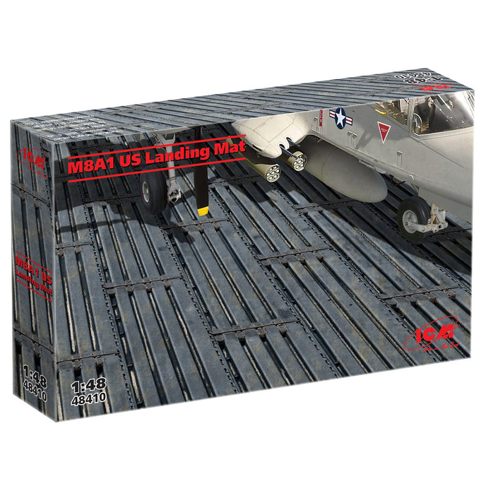 US Airfield Surface M8A1 US Landing Mat Scale 1:48 Plastic Model Kit ICM 48410