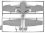 ICM 48805 Plastic model kit aircraft 1:48 Bf 109F-4 with German Ground Personnel