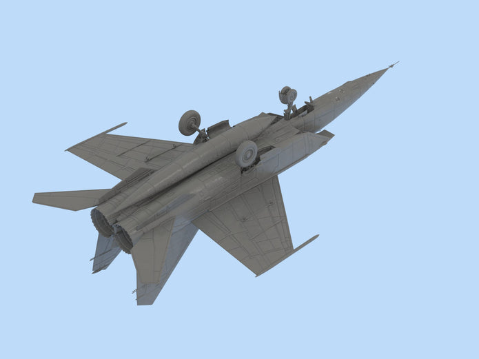 ICM 48901 Plastic model kit aircraft 1:48 Soviet reconnaissance plane MiG-25 RBT