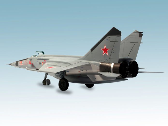 ICM 48901 Plastic model kit aircraft 1:48 Soviet reconnaissance plane MiG-25 RBT