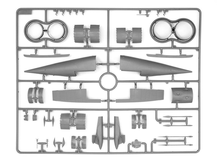 ICM 48902 Plastic model kit aircraft 1:48 Soviet reconnaissance plane MiG-25 RB