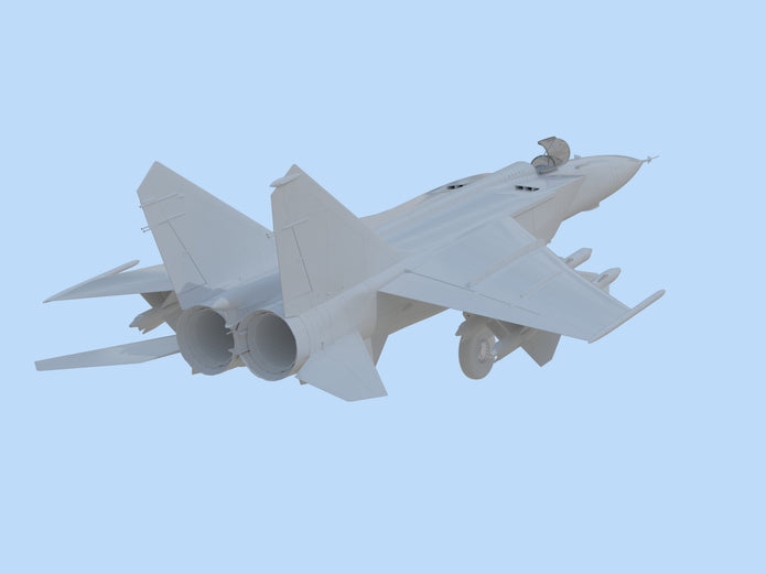ICM 48903 Plastic model kit aircraft 1:48 MiG-25 PD, Soviet Interceptor Fighter