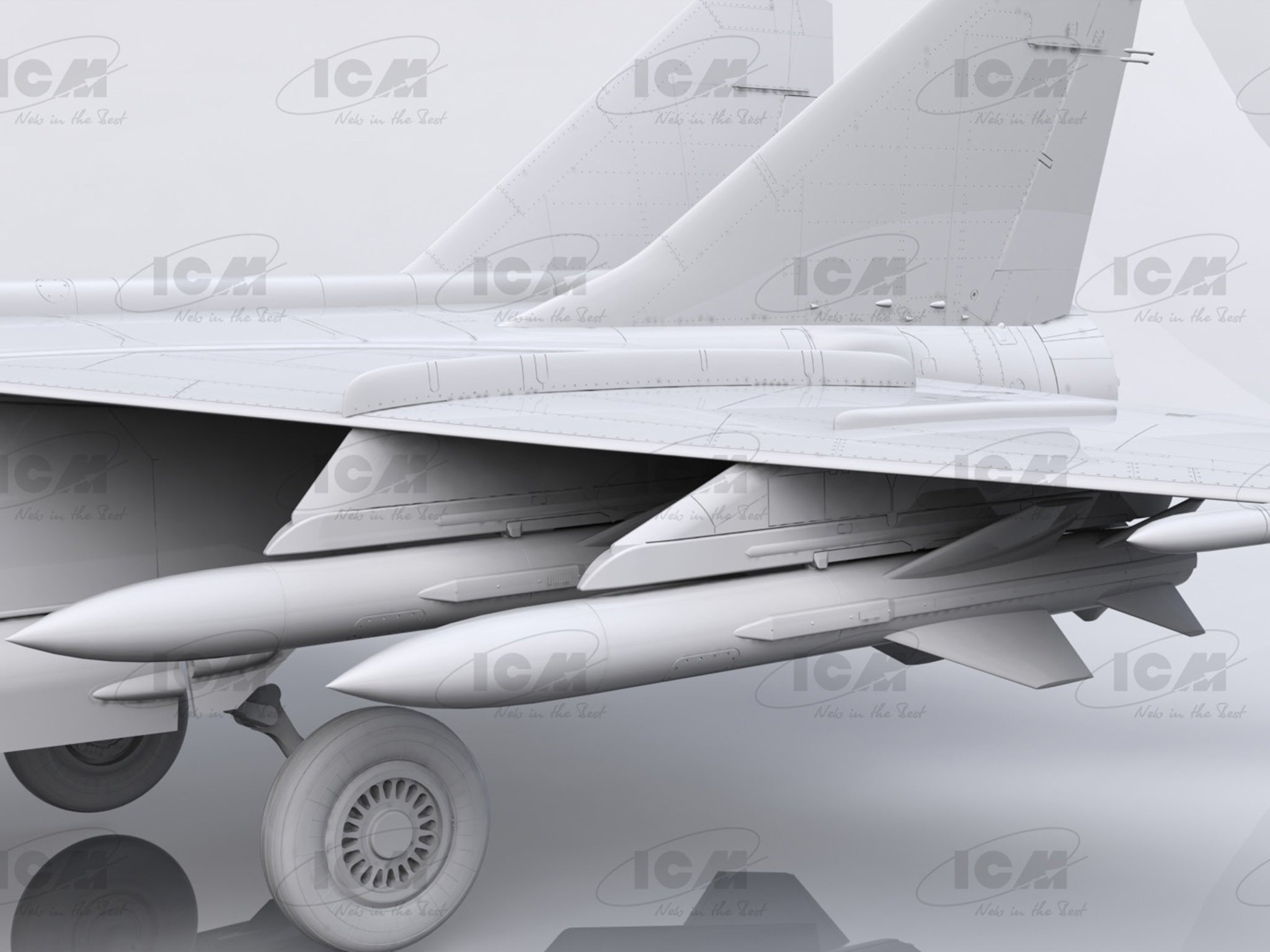 ICM 48905 Plastic model kit 1:48 MiG-25 BM, Soviet Strike Aircraft kits models