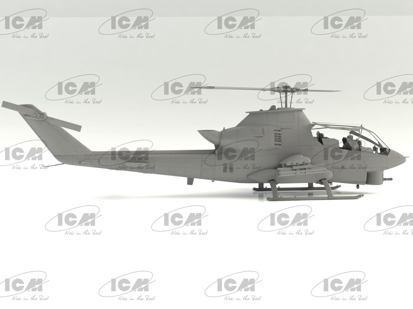 ICM 53031 Scale model kit 1:35 AH-1G Cobra late production US Attack Helicopter