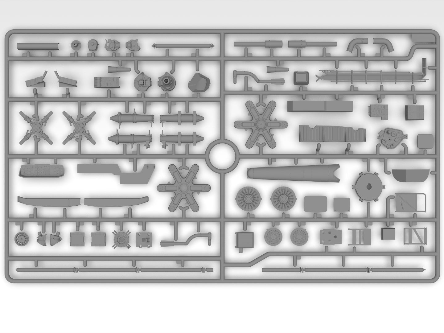 ICM 53054 kit model helicopter 1:35 Sikorsky CH-54A Tarhe US heavy helicopter