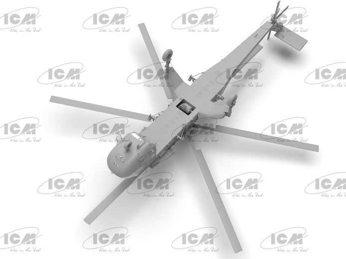 ICM 53054 kit model helicopter 1:35 Sikorsky CH-54A Tarhe US heavy helicopter
