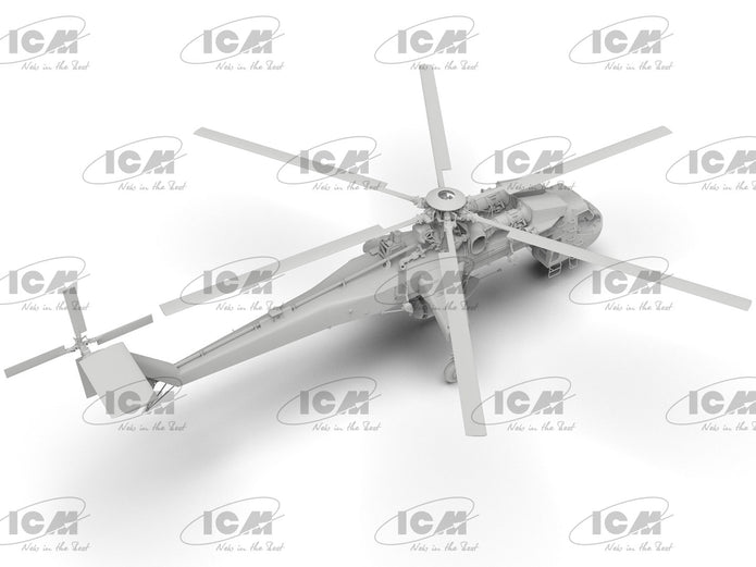 ICM 53055 Plastic model kit 1:35 Helicopter Sikorsky CH54A Tarhe with M-121 bomb