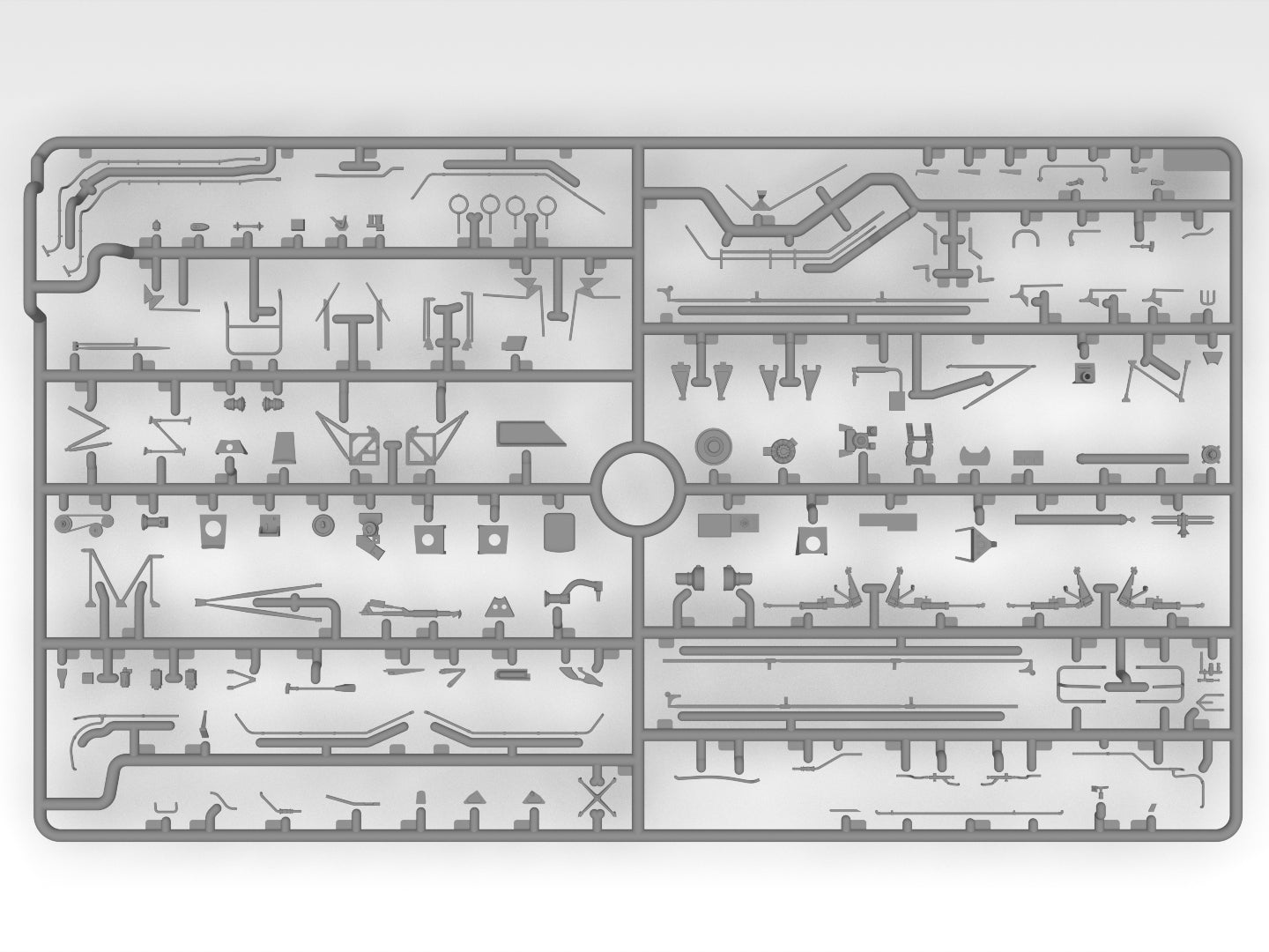 ICM 53055 Plastic model kit 1:35 Helicopter Sikorsky CH54A Tarhe with M-121 bomb