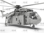 CH-54A Tarhe with Universal Military Pod Plastic Model Helicopter 1:35 ICM 53057