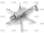 CH-54A Tarhe with Universal Military Pod Plastic Model Helicopter 1:35 ICM 53057