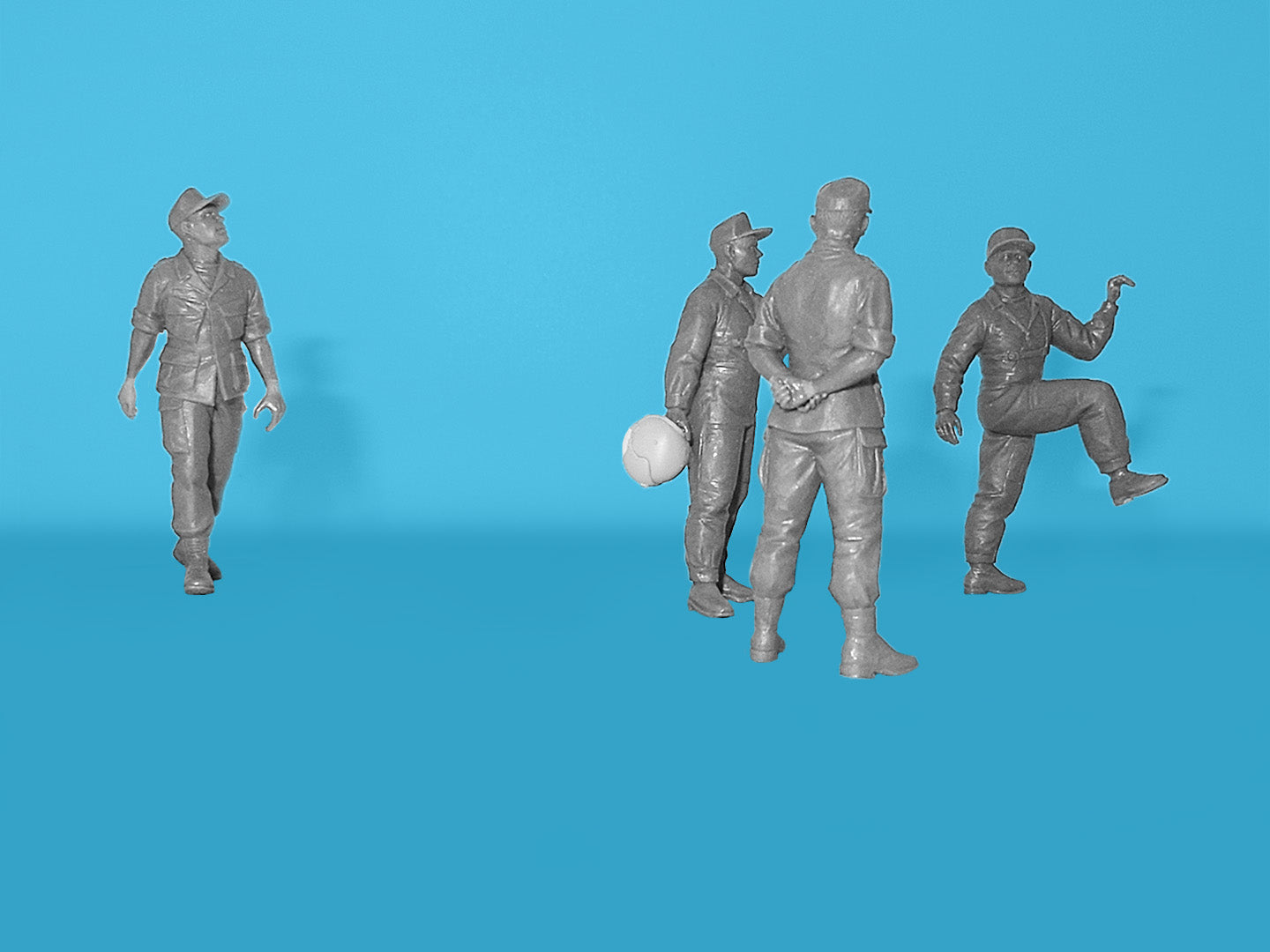 ICM 53101 Scale kit 1:35 US Pilots (1960-1970s) Sikorsky CH-54A Bell AH-1G Cobra