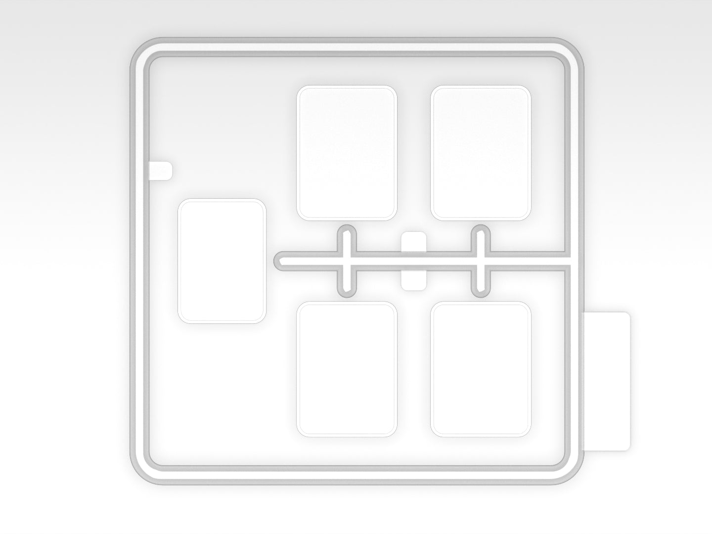Universal Military Pod and M8A1 US Landing Mat Scale 1:35 ICM53201 Plastic Model Aircraft Kit