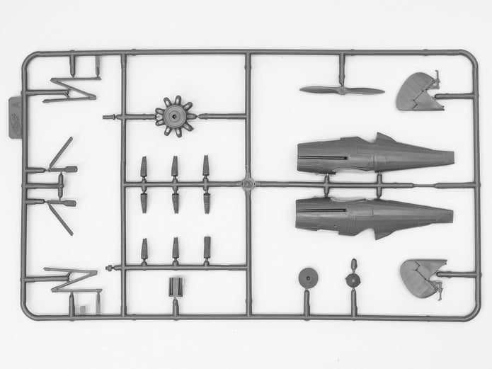 ICM 72052 Scale model kit aircraft 1:72 Polikarpov I-5 early WWII Soviet fighter