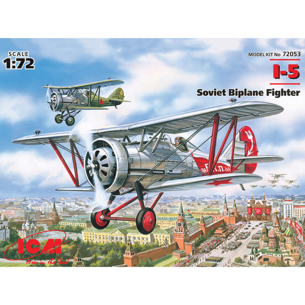 ICM 72053 Scale model aircraft  1:72 I-5 WWII Soviet fighter plastic kit model