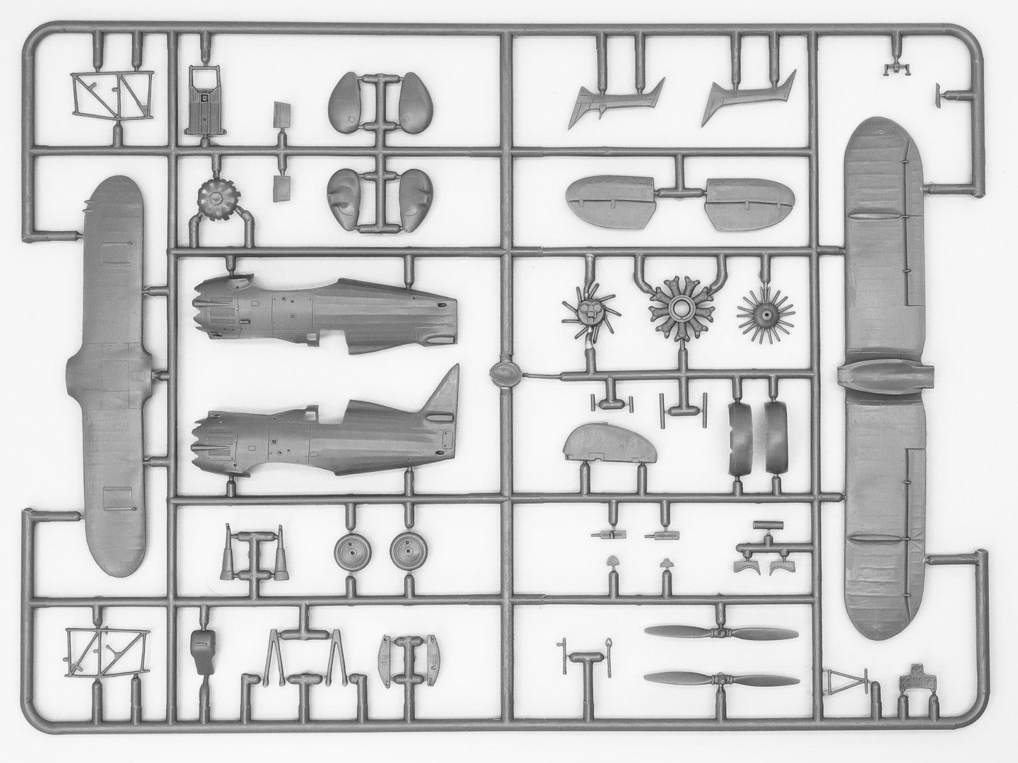 ICM 72062 Plastic model aircraft kit Scale 1:72 I-15 Soviet fighter-biplane