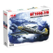 ICM 72135 Scale model aircraft 1:72 Messerschmitt Bf109E-7/B WWII German fighter