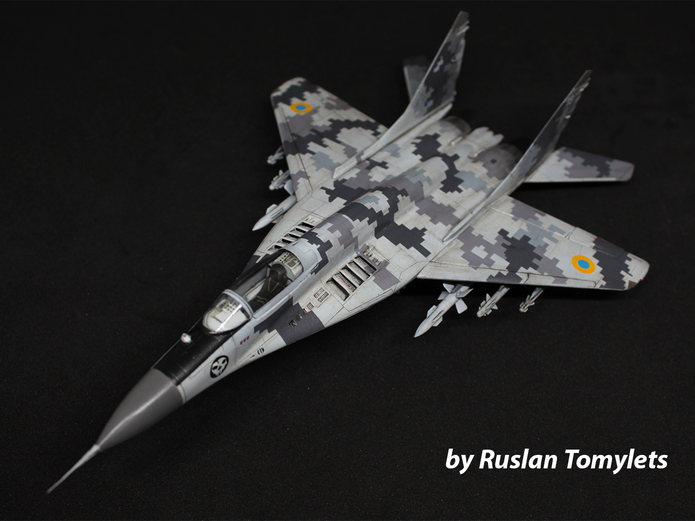 ICM72140 Plastic model aircraft kit 1:72 Ghost of Kyiv MIG29 Ukrainian Air Force