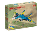 MiG-29 with JDAM-ER bombs Ukrainian Air Forces Scale 1:72 ICM72144 Plastic Model Aircraft Kit