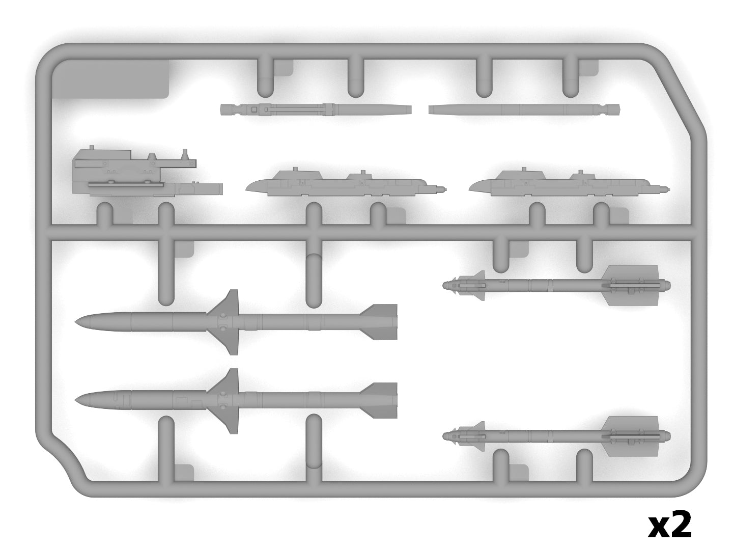 MiG-29 with JDAM-ER bombs Ukrainian Air Forces Scale 1:72 ICM72144 Plastic Model Aircraft Kit