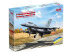F-16AM of Ukrainian Air Forces with PAG-14 Scale 1:72 ICM72145 Plastic Model Aircraft Kit