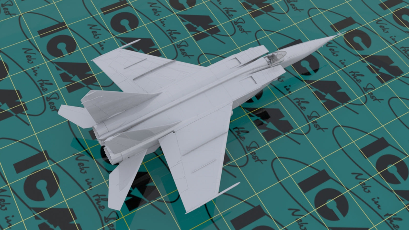 ICM 72172 Plastic model kit aircraft 1:72 MiG-25 RBT Soviet Reconnaissance Plane