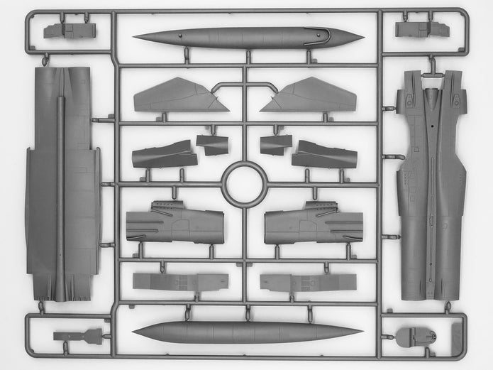 ICM 72174 Scale model aircraft kit 1:72 MiG-25 RBF, Soviet Reconnaissance Plane