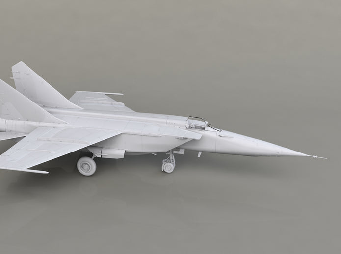 ICM 72174 Scale model aircraft kit 1:72 MiG-25 RBF, Soviet Reconnaissance Plane
