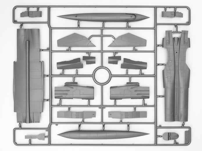 ICM 72176 Plastic model aircraft kit 1:72 MiG-25 RU, Soviet Training Aircraft