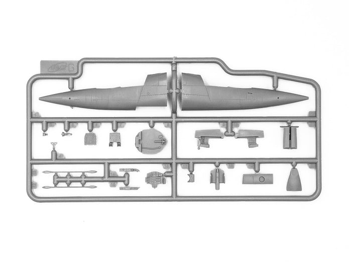 ICM 72176 Plastic model aircraft kit 1:72 MiG-25 RU, Soviet Training Aircraft