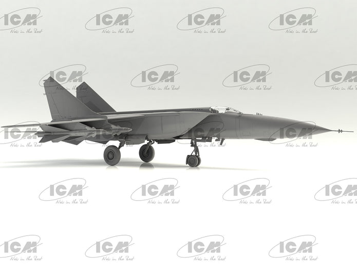 ICM 72177 Plastic model kit aircraft 1:72 MiG-25PD, Soviet fighter-interceptor