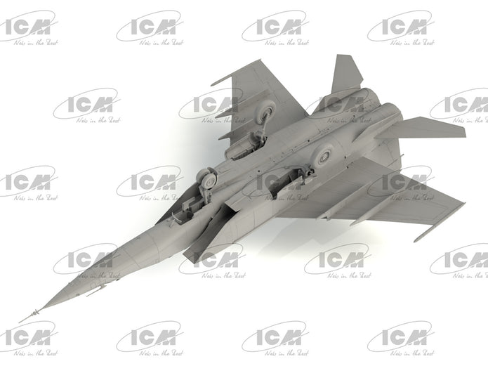 ICM 72178 Plastic model aircraft kit 1:72 MiG-25 PU, Soviet Training Aircraft